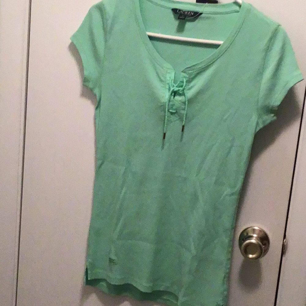 New Ralph Lauren short sleeve top green